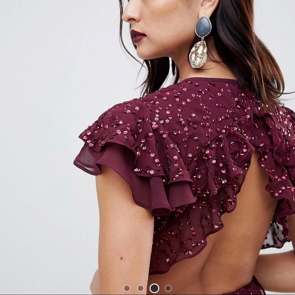 ASOS prom dress 👗 💕✨❤️ - Picture 2 of 4